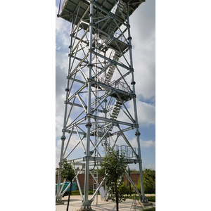Torre de vigilancia de guardia/Torre de acero angular/Torre de protección de alta calidad-Galvanizado en caliente Vida útil de 20-50 años - Product Image 2