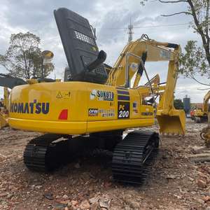 حفارة كوماتسو يابانية مستعملة أصلية عالية الجودة ورخيصة طراز <span class=keywords><strong>Pc200</strong></span>-8 و<span class=keywords><strong>Pc200</strong></span> و<span class=keywords><strong>Pc200</strong></span>-<span class=keywords><strong>7</strong></span>، حفارة كوماتسو مستعملة للبيع - Product Image 2