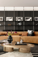Tiff Home 45*45cm Maßgefertigtes Rotes Kunstleder-Spleißgewebe Abnehmbarer Bezug Einzigartiges Modernes Wohndekor Rückenkissen Großhandel
