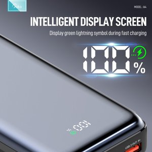 <span class=keywords><strong>JOKO</strong></span> 20000mAh 22.5W แบตสำรองแบบชาร์จเร็ว PD 20W Type-C เครื่องชาร์จพกพาพร้อมพอร์ต USB 2 ช่องสำหรับโทรศัพท์มือถือ - Product Image 4