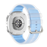 Bracelet de montre respirant à double rangée de trous, compatible avec Samsung Galaxy Watch9, bracelet de remplacement souple, accessoires pour montre intelligente