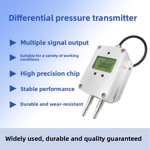 Transmetteur de pression IP65 personnalisé en usine, capteur de pression différentielle micro, manomètre de pression négative de gaz - Product Image 2