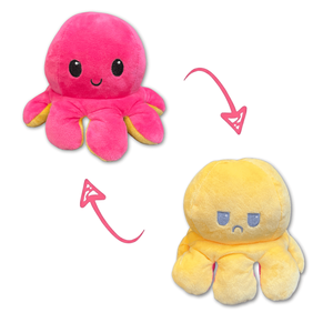 <span class=keywords><strong>Peluche</strong></span> poulpe réversible originale, poulpe à humeur changeante, <span class=keywords><strong>peluche</strong></span> en coton PP doux, coussin pour enfants et cadeaux - Product Image 4