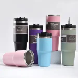 Topverkoop Dubbellaags Eco-Vriendelijke Herbruikbare Roestvrijstalen Tumbler Sublimatie Blanco Grote Sippy Cups