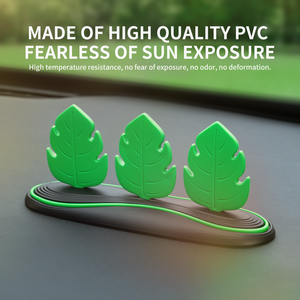 Kits <span class=keywords><strong>de</strong></span> Interior <span class=keywords><strong>de</strong></span> coche <span class=keywords><strong>de</strong></span> dibujos animados <span class=keywords><strong>de</strong></span> <span class=keywords><strong>hoja</strong></span> <span class=keywords><strong>de</strong></span> árbol <span class=keywords><strong>de</strong></span> simulación <span class=keywords><strong>de</strong></span> PVC OEM Baviss personalizados, placa <span class=keywords><strong>de</strong></span> matrícula <span class=keywords><strong>de</strong></span> estacionamiento temporal, accesorios interiores - Product Image 2