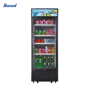 Vitrina Refrigerada para Bebidas, Exhibidor Vertical con Puerta de Vidrio Simple, Modelo SC-350L - Product Image 5