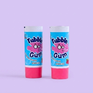 Tubes à chewing-<span class=keywords><strong>gum</strong></span> cylindriques pliables pour un rangement facile, 12,7-35 mm, écologiques, étiquette privée, logo personnalisé, bouchon à vis, impression UV - Product Image 4