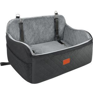Cama para mascotas para coche, 76.2x45.7x38cm, sofá acolchado para perros para viajes en el asiento trasero - Product Image 1