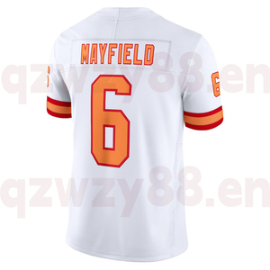 2025 nuova bozza di maglia da Football americano cucita Tampa Bay bucaneers 6 Mayfield 13 Evans 7 Irving Plus Size Design traspirante - Product Image 5