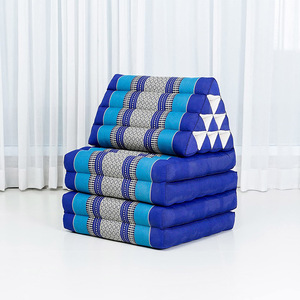 Custom Made Triangular Backrest <b>Cushion</b> Foldable Seat <b>Pad</b> For Bedroom Balcony Tatami Mat Art Pattern Multi Use - Product Image 2