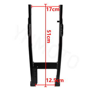 Bras oscillant renforcé noir pour Simson S50 S51 S70 pour pièces de tuning Stock85 - Product Image 6