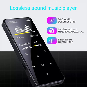 Lecteur de musique portable mini 1,8 pouce en alliage de zinc, lecteur MP3 avec haut-parleur intégré, 16 Go, audio sans perte pour l'usage quotidien des étudiants - Product Image 2