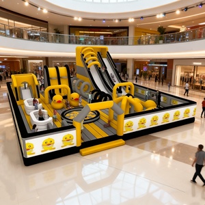 Château gonflable sur <span class=keywords><strong>le</strong></span> thème des dessins animés, parc d'attractions, jeux de terrain de <span class=keywords><strong>jeu</strong></span> pour événements - Product Image 5