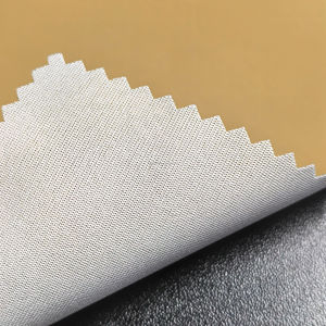 60% 40% poliestere poliuretano tessuto impermeabile a lunga durata resistente ai graffi pelle artificiale - Product Image 1