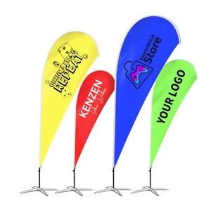 Custom Printing Dye Sublimation Flying Banners Swooper Teardrop Feather <b>Flag</b> Banners Advertising Bali Bow Sail Beach <b>Flags</b> - Product Image 1