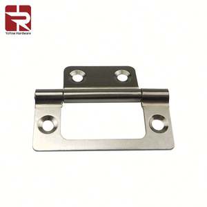 2 Inch Bi-fold Cabinet <b>Cupboard</b> Hinge Non-Mortise Flush Hinge - Product Image 3