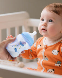 Botellas de leche de alimentación para bebés sin BPA Recién nacido <span class=keywords><strong>0</strong></span> + <span class=keywords><strong>Meses</strong></span> Anti-cólicos avanzados PP y Material de silicona Botella de alimentador de bebé lindo - Product Image 6