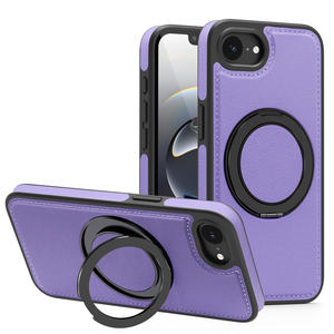 Cuir <span class=keywords><strong>d</strong></span>'affaires pour <span class=keywords><strong>iPhone</strong></span> 16 étui de téléphone en cuir magnétique couverture arrière porte-anneau pour <span class=keywords><strong>iPhone</strong></span> 16 E 2025 - Product Image 3