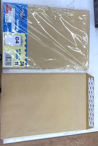 Cancelleria scuola ufficio di buona qualità 80gsm colore marrone <span class=keywords><strong>A4</strong></span> dimensioni 324X229 MM auto-chiudere <span class=keywords><strong>busta</strong></span> Manila - Product Image 4