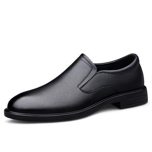 Nouvelles chaussures décontractées pour hommes en cuir véritable, chaussures d'affaires pour hommes, mocassins classiques de style britannique, chaussures plates confortables pour hommes - Product Image 5