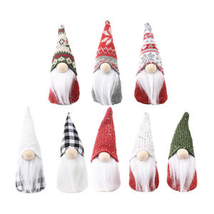 ตุ๊กตาแคระสำหรับตกแต่งเทศกาลคริสต์มาสขนาดเล็กงานแฮนด์เมดรูป HB-304ซานต้าทูมเต้ - Product Image 6