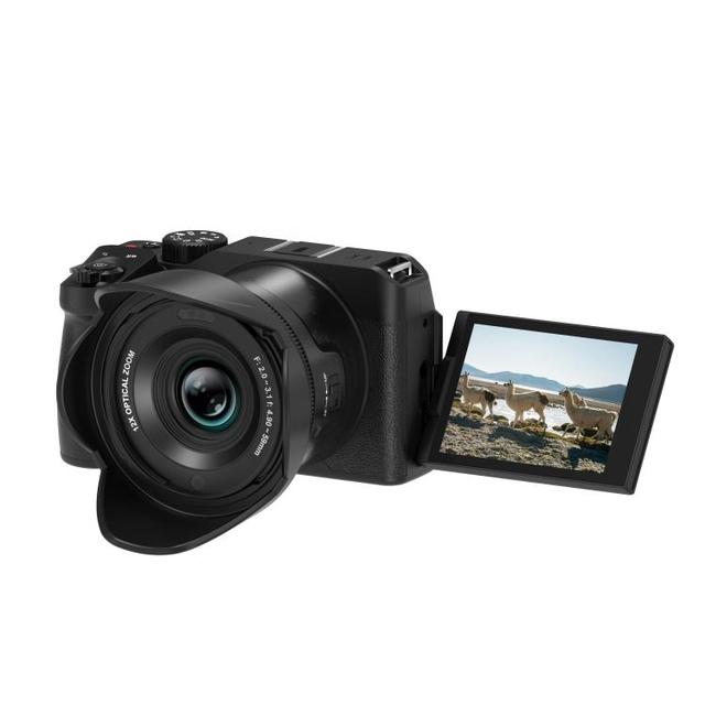 New Arrival G650 5K / 72MP WiFi Digital Video Camera Camcorder 2.8 Inch IPS Screen 12X Optical Zoom