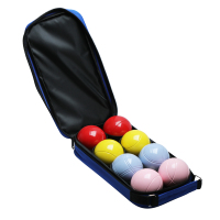 Boules de pétanque en nylon colorées pour sports de plein air, personnalisables