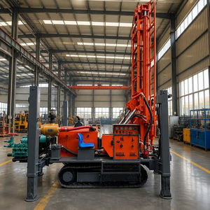 Trivella Cingolata per Pozzi d'Acqua Qingquan QYZJ-400 con Controllo Automatico per Pozzi Profondi 400m, Motore Diesel Yuchai da 110kW, Perforatrice per Roccia - Product Image 1