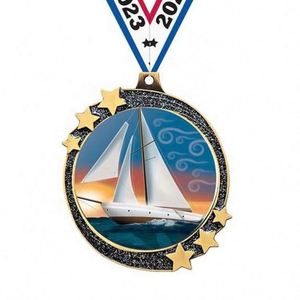 Medalla Deportiva Conmemorativa Universal 3D, Venta Directa de Fábrica, Bajo Precio, Impresión por Serigrafía - Product Image 4