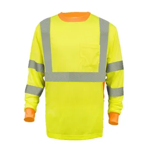 Abbigliamento industriale abbigliamento da costruzione abbigliamento da lavoro camicia da lavoro ad alta visibilità