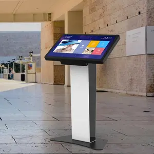 32 Inch Floor Stand Interactive LCD Advertising Display Totem Wayfinding Digital Kiosk