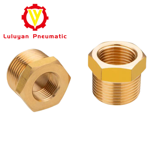 Латунный прямой шестигранный ниппель-адаптер для водопроводных систем, соединитель с внутренней резьбой BSPP, не вращающийся, гладкий, низкопрофильный - Product Image 4