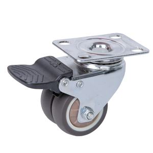 2-Zoll-stille Möbel räder, Universal-Nachlauf - Product Image 2