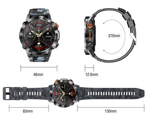 <span class=keywords><strong>Montre</strong></span> <span class=keywords><strong>connectée</strong></span> Bluetooth K59 à connexion unique, grand écran AMOLED, Relogio Inteligente, <span class=keywords><strong>bracelet</strong></span> intelligent pour hommes K59 Pro - Product Image 6
