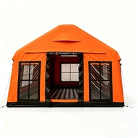 Tente gonflable de luxe pour l'extérieur, grand espace, résistante au vent et à l'eau, gonflage rapide, tente de camping et de jeu, taille et logo personnalisables