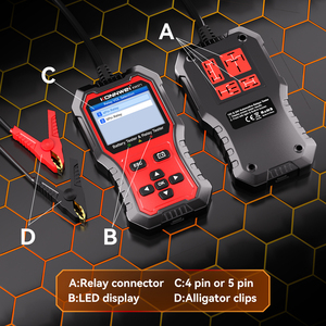 Probador <span class=keywords><strong>de</strong></span> Relés <span class=keywords><strong>de</strong></span> 4 y 5 Pines KONNWEI KW371 2 en 1, 6V 12V 24V, Probador Digital <span class=keywords><strong>de</strong></span> Relés <span class=keywords><strong>de</strong></span> Batería <span class=keywords><strong>Automotriz</strong></span> con Probador <span class=keywords><strong>de</strong></span> Batería - Product Image 3