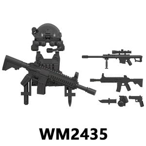 WM6147 WM6168 SSO Delta Special Air Service KSK Forces Alpha Snow Leopard <span class=keywords><strong>Commando</strong></span> Navy Seals Engineer Mini Building Blocks Toys - Product Image 3