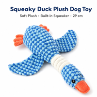 Jouet en peluche couineur pour chien, jouet à mâcher doux pour la dentition, compagnon de confort pour chiots et chiens de petite et moyenne taille, jeu d'intérieur, lavable