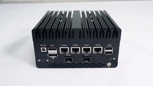 Mini PC H14 Intel Pentium 8505 Core i5 13420H i7 13620H con cuatro puertos 2.5GbE y dos puertos 10G SFP Plus, sin ventilador, para firewall. - Product Image 1