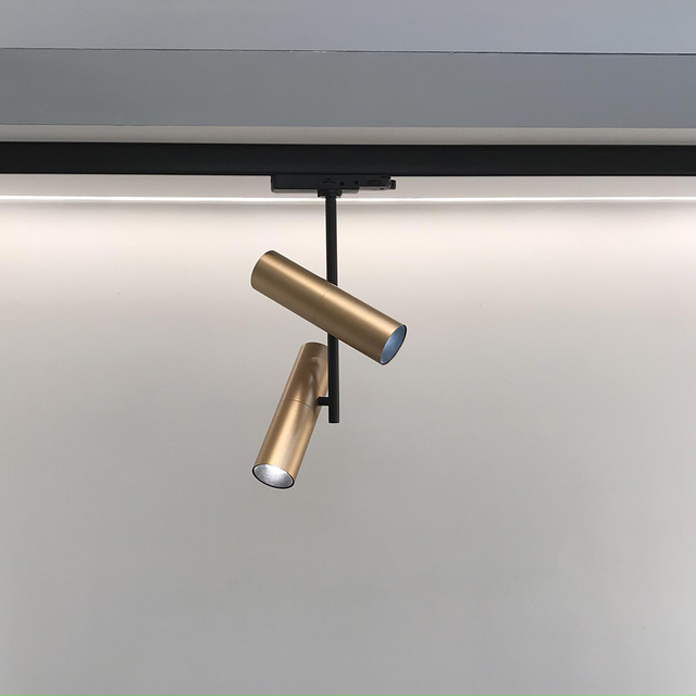 Lamparas Decorative Track Mounted Led Pendant Spot Light with Aluminum Adjustable Angle Housing for museum or Gallery