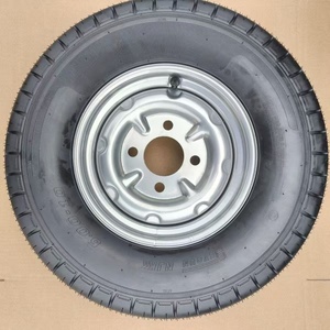 Pneu et jante tubeless 5.00-10 8PR 4 trous - Product Image 1