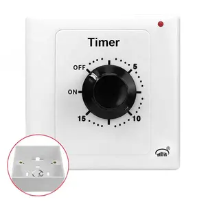 Interruttore Timer elettrico con intervallo digitale minimo interruttori Timer con manopola elettronica programmabile