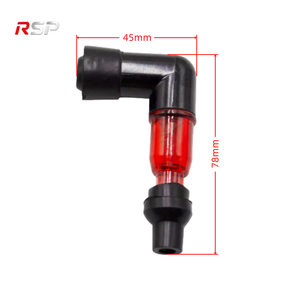 ปลอกหัวเทียนมอเตอร์ไซค์แบบ LED สากล ไฟกระพริบ ตัวเรือนยางพลาสติก หลายสี - Product Image 2