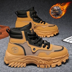 <span class=keywords><strong>Botas</strong></span> de Nieve Casuales Deportivas <span class=keywords><strong>para</strong></span> <span class=keywords><strong>Hombre</strong></span>, Forradas de Felpa, Gruesas, <span class=keywords><strong>para</strong></span> Adolescentes, con Suela Gruesa, Impermeables, Resistentes al <span class=keywords><strong>Frío</strong></span>, Cálidas, de Algodón - Product Image 3