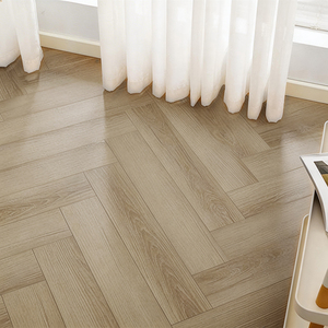 Planche de parquet en bois massif à grain de noyer naturel, parquet massif de haute qualité pour la décoration de villas - Product Image 1