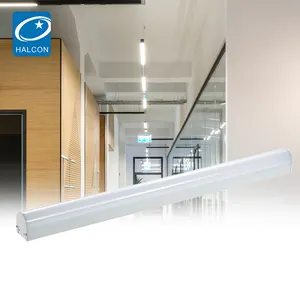 High Quality Cheap New Modern Linear Tube Fixture Surface Mounted Office Ceiling Lighting 2ft 4ft 18w 36w Led Batten Light