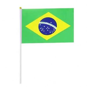 ธงชาติบราซิลแบบถือโบกมือสำหรับงานเฉลิมฉลอง - Product Image 2