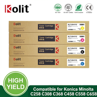 Cartouche de toner Kolit de qualité originale OEM TN324 pour Konica Minolta C258 C308 C368 C458 C558 C658