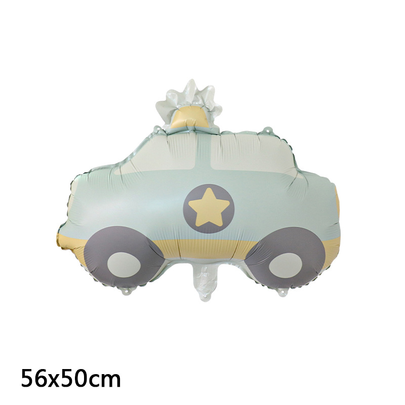 Matte police car