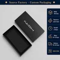 Boîte d'emballage pour téléphone portable en papier texturé multi-usages, personnalisable, accessoires pour téléphone, boîte cadeau haut de gamme, vente chaude 2025
